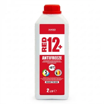 Антифриз для двигуна XADO Antifreeze Red 12+ -40⁰С 2 л XA 53207_1
