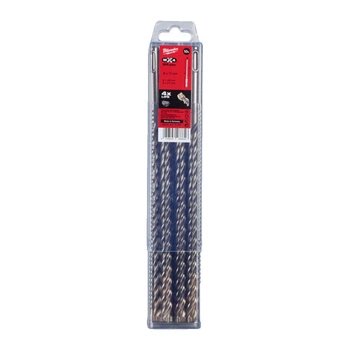 Бур SDS-PLUS MX4 MILWAUKEE, діаметр 12,0х260х200мм, (10шт), пластикова коробка