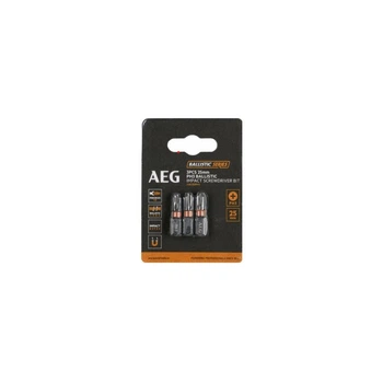 Бита ударная AEG AAK253PH3, PH3, 25мм (3шт)