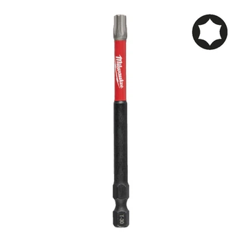 Бита SHOCKWAVE MILWAUKEE, TX30, 90мм (1шт)