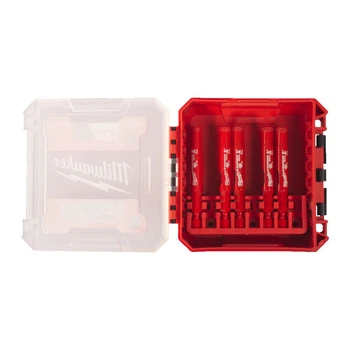 Набор алмазных коронок Diamond Plus/Max MILWAUKEE, (1/4'' Hex) (Ø8мм, 5шт) (сверление с водой) пластиковый кейс