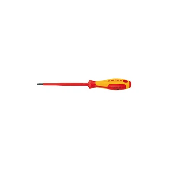 Отвертка для винтов с шлицевой головкой (тонкая) KNIPEX 98 20 65 SL
