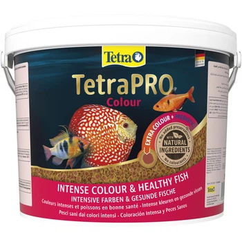 Сухой корм для аквариумных рыб для яркой расцветки чипсы 10 л/2,1 кг Tetra Pro Colour Multi-Crisps