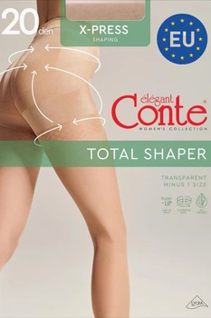 Колготки, 20 den Conte Elegant 2(S) Бронзовый (Bronz) (128531)