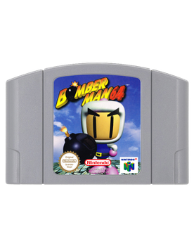 Игра Nintendo N64 Bomberman 64 Europe Английская Версия Только Картридж Б/У