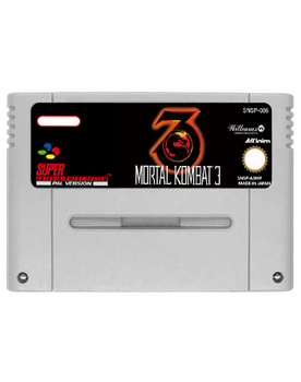 Игра RMC SNES Mortal Kombat 3 Europe Английская Версия Только Картридж Б/У