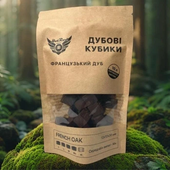 Дубовые кубики Hot Rod Distiller French Oak M+ на 10 л Т0303 усиленная средняя степень обжига