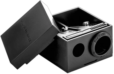 Точилка косметична подвійна Beauty LUXURY PS-02 чорна