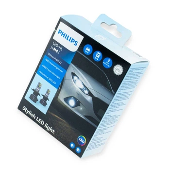 Автолампа LED H4 12V-24V 6000K Ultion Pro 100% PHILIPS радиатор вентилятор
