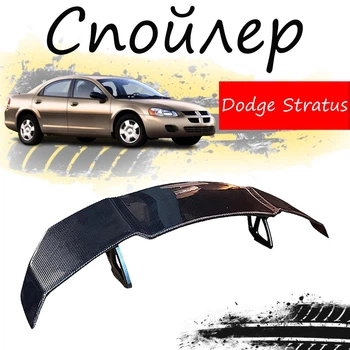 Антикрыло спойлер Dodge Stratus Додж Стратус элерон подходит на кузов седан Цвет - черный