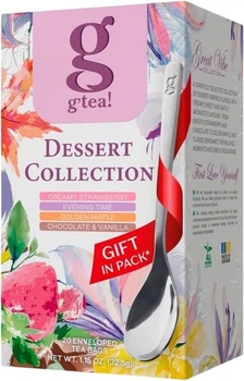 Чай Grace Dessert Collection 4 вида по 5 пакетиков х 1.5 г (5060846026171)