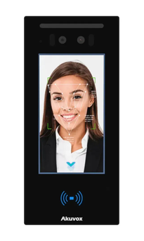 IP-відеопанель Akuvox E16C 2Мп 62° UKEY QR PoE
