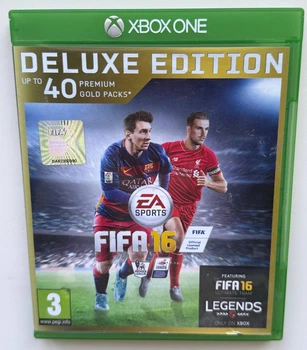 Диск для XBOX One - FIFA 16 Deluxe Edition, русская версия, Б/У