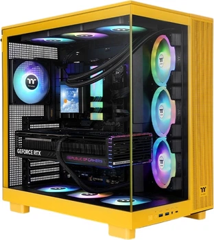 Корпус Thermaltake View 380 XL TG ARGB Bumblebee Yellow (THT5649699)