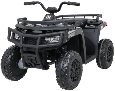Samochód elektryczny dla dzieci Quad ATV Wolf 1-osobowy Czarny (5903864960372)