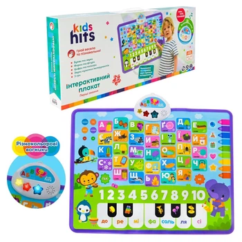 Kids Hits плакат перші знання