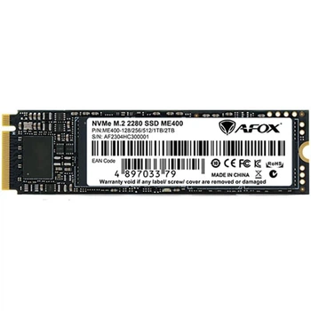 Накопитель SSD Afox m.2 NVMe 1Tb ME400 PCIe 4,0x4 3D TLC NAND (ME400-1024GQN)
