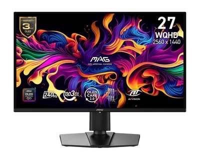 Монитор MSI 27" MAG 274QP QD-OLED X24 QHD OLED 240Hz (MAG 274QP QD-OLED X24)