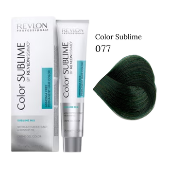 Краска без аммиака 0.77 Зеленый корректор Revlon Professional Color Sublime 75 мл