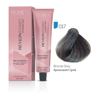 Краска для волос 017 Бронзово-серый Revlon Professional Revlonissimo Mixers Pure Colors Микстон 60 мл