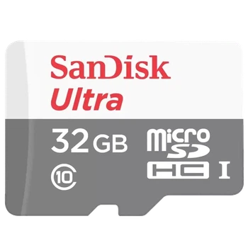Карта пам'яті SanDisk microSD 32GB C10 UHS-I Ultra