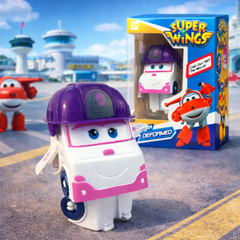 Робот Super Wings Супер Джером — трансформер самолёт Super Wings DF-41-1-4