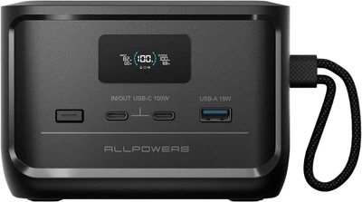 Зарядная станция ALLPOWERS SOLAX P100 LiFePO4 31000 mAh 99.2Wh 100W