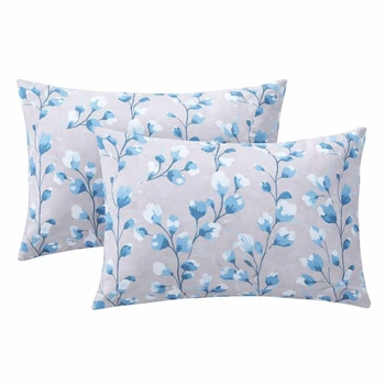 Наволочка Бязь Azure Bloom 50*70 см Голубой