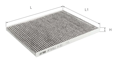 Фильтр салона Alpha Filter OPEL Omega-B, угольный (AF5062)
