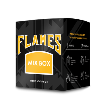 Дріп-кава Flames Coffee Мікс бокс 8х12г