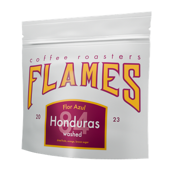 Кава в зернах Flames Coffee Гондурас Азул свіжообсмажена під еспресо 1кг