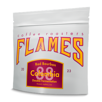 Кава в зернах Flames Coffee Колумбія Ред Бурбон свіжообсмажена під фільтр 250г