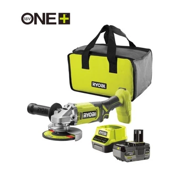 Шлифовальная машина Ryobi ONE+ RAG18125-1C40S 125мм, 18V, 1х4А·час 9000об/мин, сумка (5133005643) Ryobi 5133005643 992951