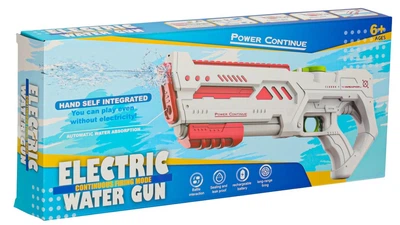 Karabin na wodę elektryczny KIK broń wodna Biały (5903039763548)