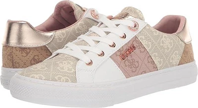 Кеди жіночі Guess Loven 39 Білий/Золото/Рожевий