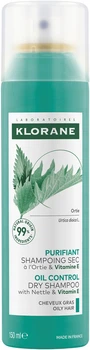 Сухий шампунь Klorane з кропивою 150 мл (3282770396362)