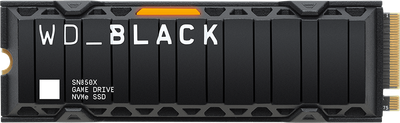 SSD диск SANDISK SN850X 1TB M.2 2280 (Heatsink) NVMe PCIe 4.0 x4 3D TLC Black (WDS100T2XHE-00BCA0)