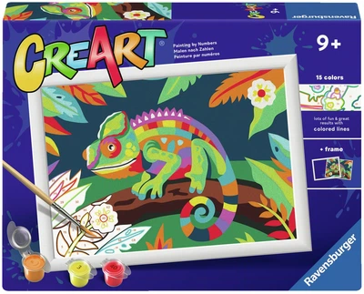 Картина за номерами Ravensburger CreArt Хамелеон 12023260 (4005555232605)