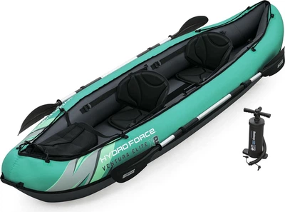 Kajak dmuchany Bestway Hydro-Force Ventura Elite X2 Inflatable Set dwuosobowy 330 x 86 x 48 cm  (65052)