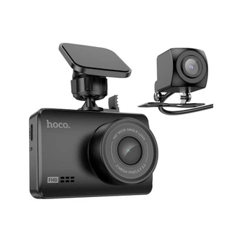 Видеорегистратор HOCO DV3 Driving recorder with display dual-channel Black (6942007608183) HOCO 6942007608183 941719