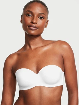 Бюстгальтер с косточками бесшовный Victoria's Secret 341951226 38D Белый (1162114598)