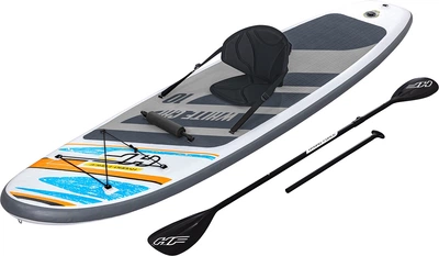Kajak dmuchany Bestway Hydro-Force SUP Board White Cap Interchangeable Set 305 x 84 x 12 cm  (65341)