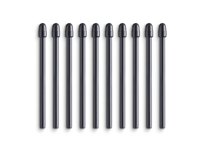 Набір стандартних наконечників для Intuos PRO New Wacom чорний 10 шт (ACK22211)