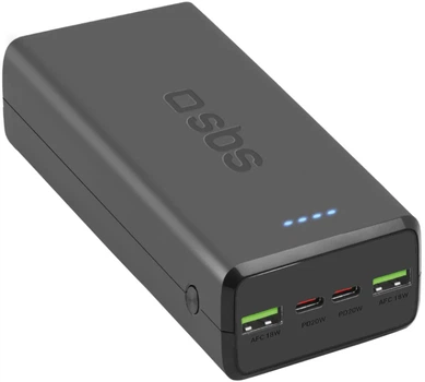 УМБ SBS 30000mAh 20W PD/QC 3.0 Black (TTBB30000PD20K)