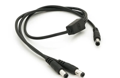 Делитель питания DC-M - 2xDC-M (D 5,5x2,5мм) кабель длина 40 см