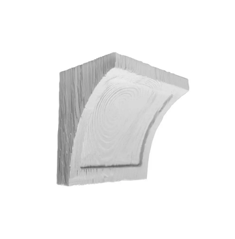 Консоль балки полиуретановая DECOWOOD Рустик EQ 025 classic 19х13 Белый