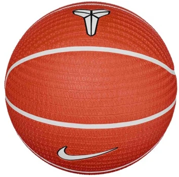Мяч баскетбольный Nike NIKE PLAYGROUND 8P K BRYANT DEFLATED SAFETY ORANGE/WHITE/BLACK/WHITE size 7 (N.101.2519.835.07)