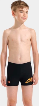 Плавки для мальчиков Arena LETTERING SWIM SHORT черный 116 см (010864-500)