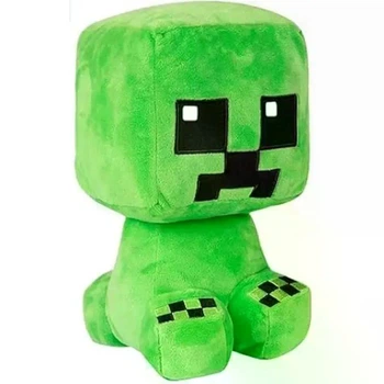 М'яка іграшка Кріпер Малюк із Minecraft 20 см плюшевий Creeper Baby, антистрес-іграшка