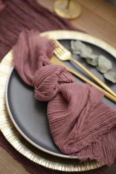 Салфетка с плотной марли для декора стола VTILENE, Mauve, 35х35 см